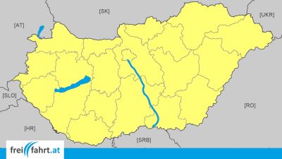 M5 Autobahn Ungarn: Budapest - Röszke / Grenze Serbien © echonet.at / rv