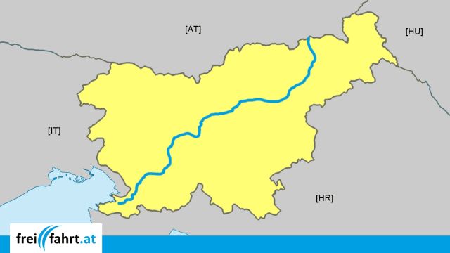 A1 Autobahn Slowenien: Streckenverlauf © echonet.at / rv